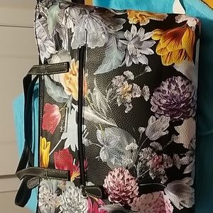 Stone mountain floral handbag